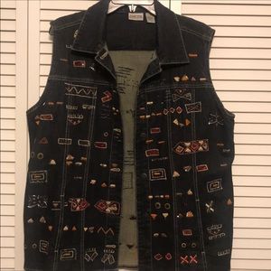 Chicos Denim Vest